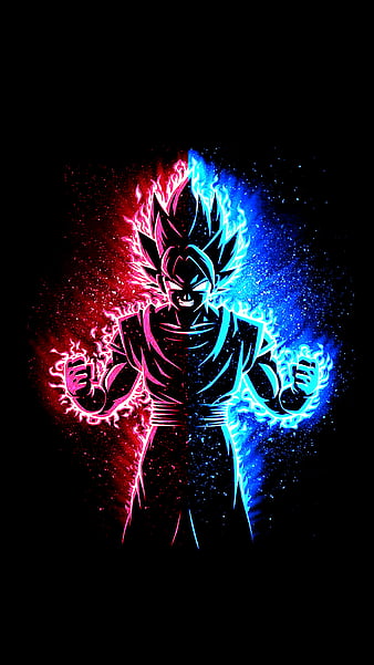 Art Dragon Ball Super Goku and Black Goku Anime Wallpaper 8k HD ID:3435