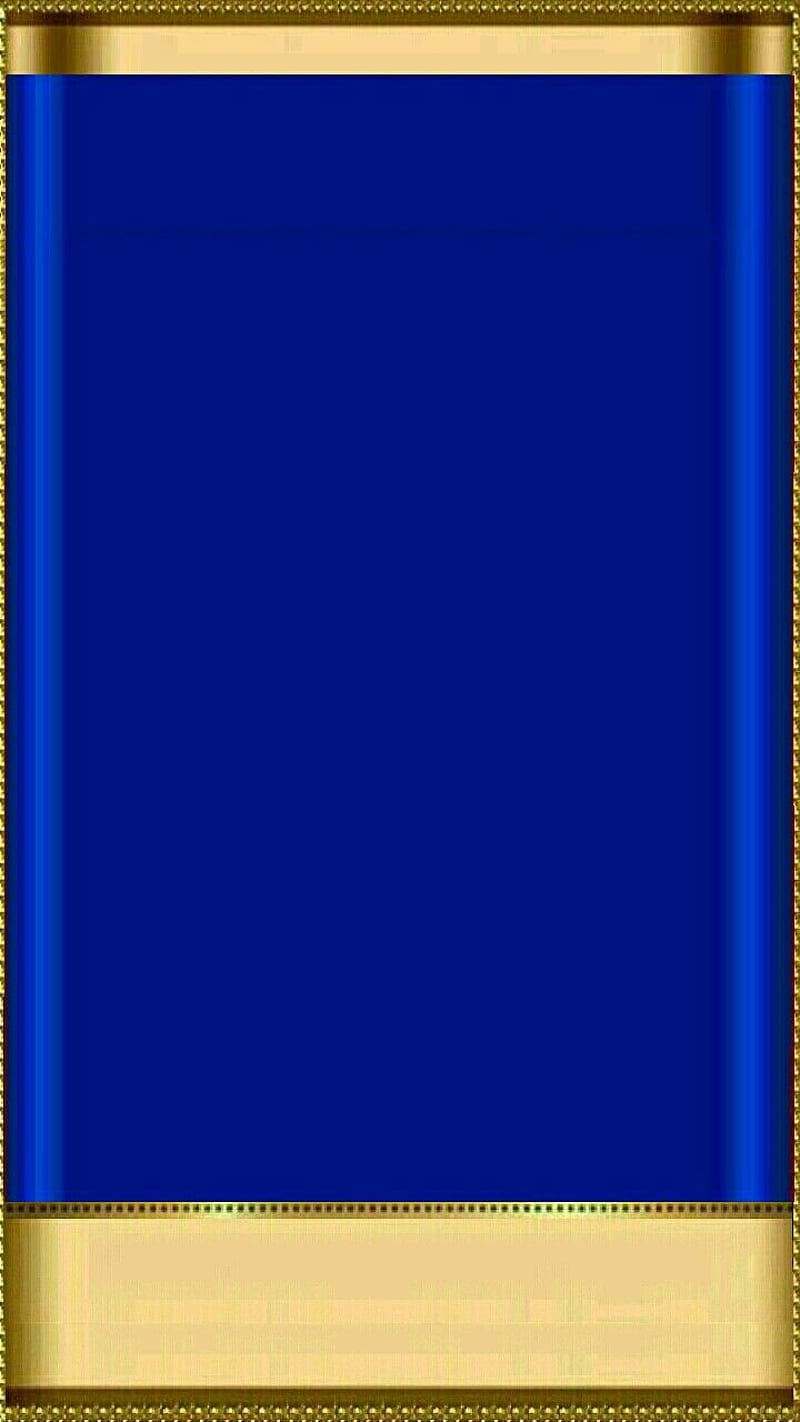 Blue Gold, HD phone wallpaper