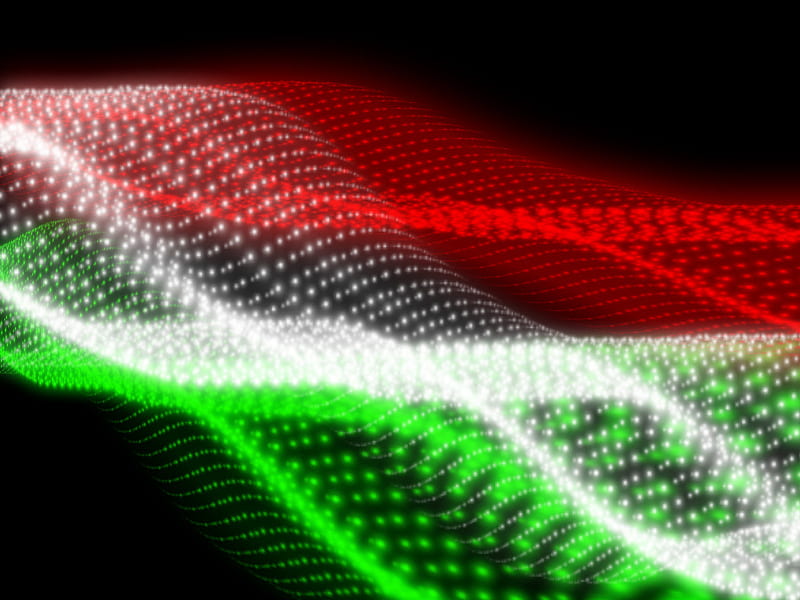 Palestine, colors, red, green, HD wallpaper