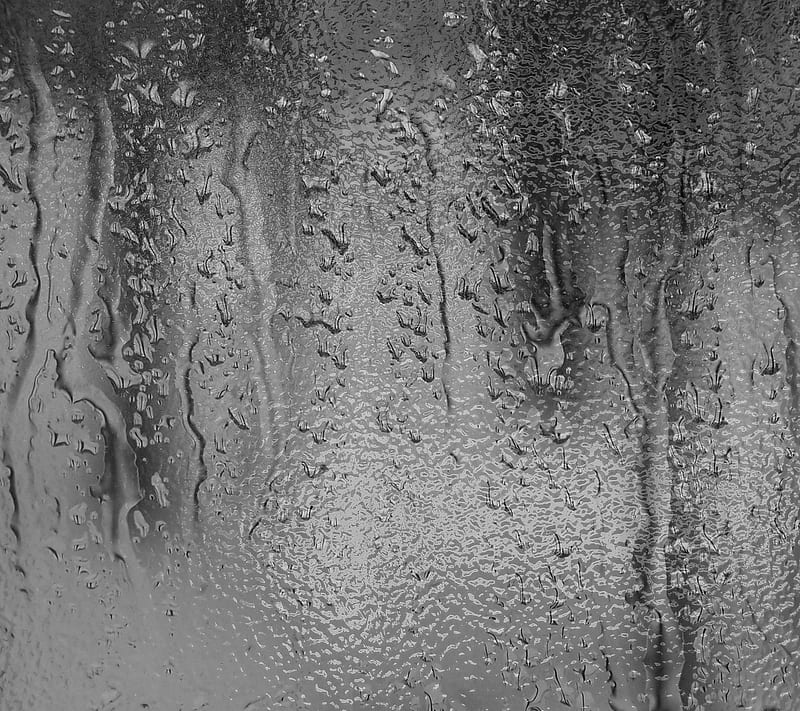 rain, drops, glass, texture, HD wallpaper