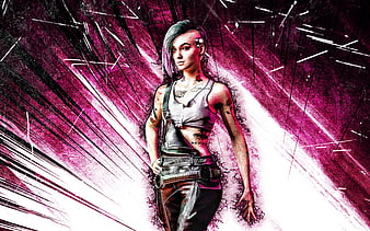 Cyberpunk 2077 Characters 4K Wallpaper #7.2453