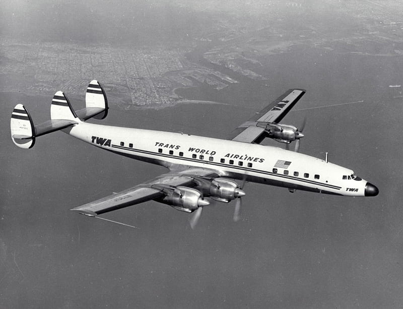 Lockheed Constellation, Lockheed Aircraft, Old Planes, Passenger Planes, HD wallpaper