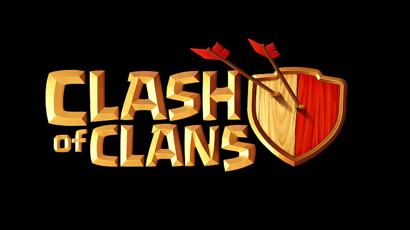 Clash Of Clans Logo , clash-of-clans, supercell, games, logo, HD wallpaper