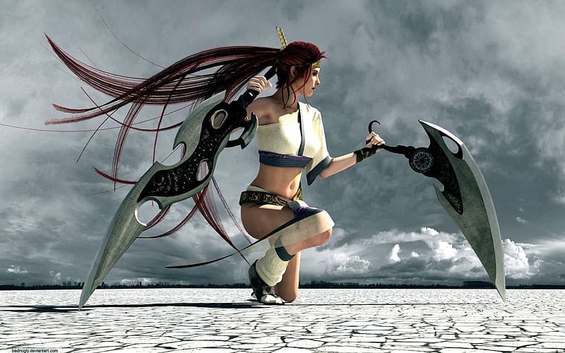 Video Game, Heavenly Sword, HD wallpaper