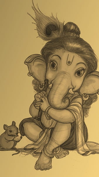 Cute Little Ganesha
