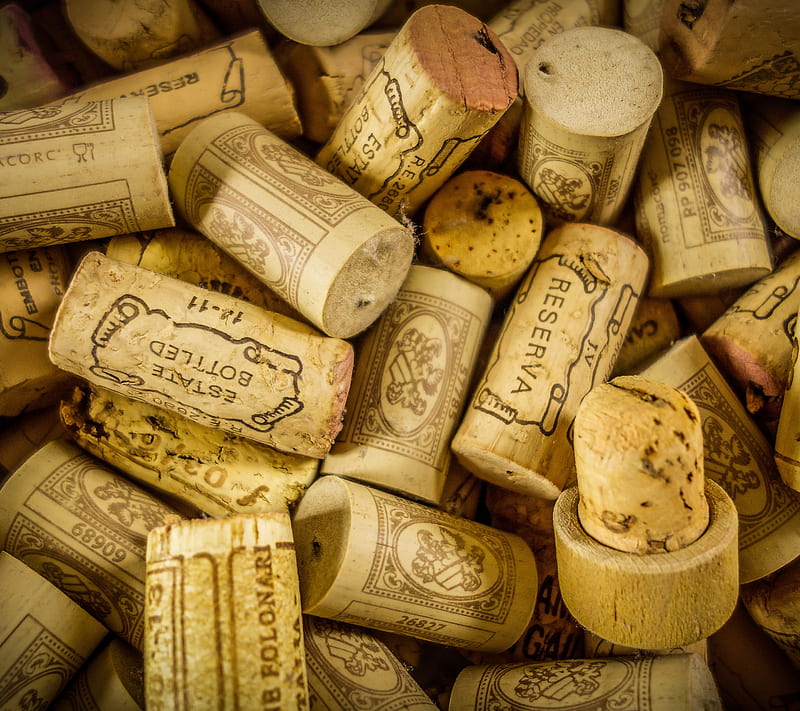 Cork, alcohol, wine, wood, HD wallpaper