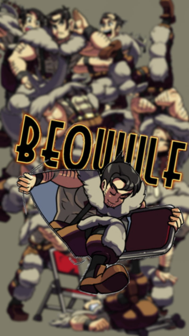 Beowulf, hero, skullgirls, HD phone wallpaper