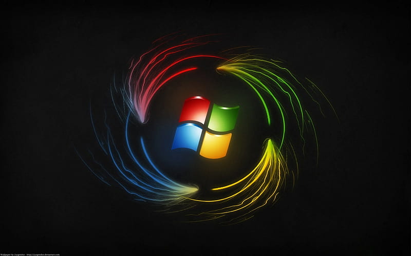 Windows colors spin, red, computers, online, yellow, technology, system,  windows, HD wallpaper | Peakpx