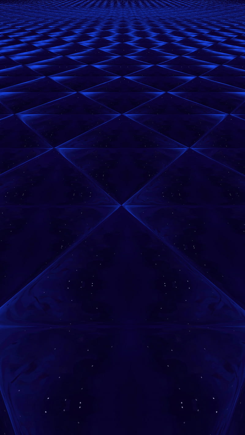 Sapphire Path, 3d, blue, dark, dark blue, night, pattern, sapphire, HD phone wallpaper