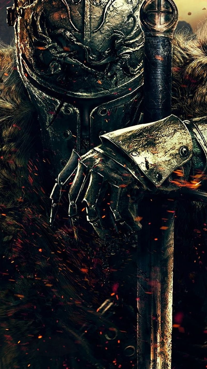 Dark Souls II, dark, scholar, souls, HD phone wallpaper