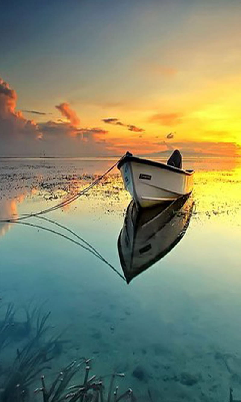 Boat, water, HD phone wallpaper