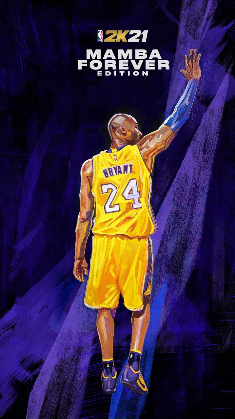 Download Kobe Bryant Cool Basketball iPhone Wallpaper  Wallpaperscom