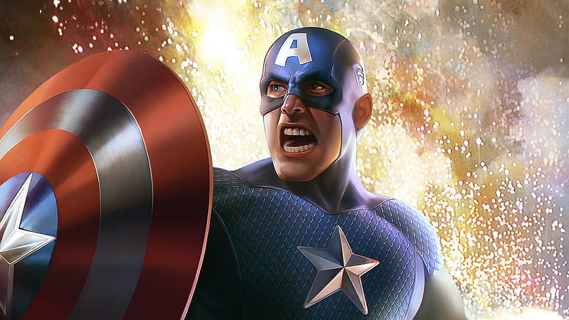 Captain America 2020 Art New, captain-america, superheroes, artwork, artist, behance, HD wallpaper