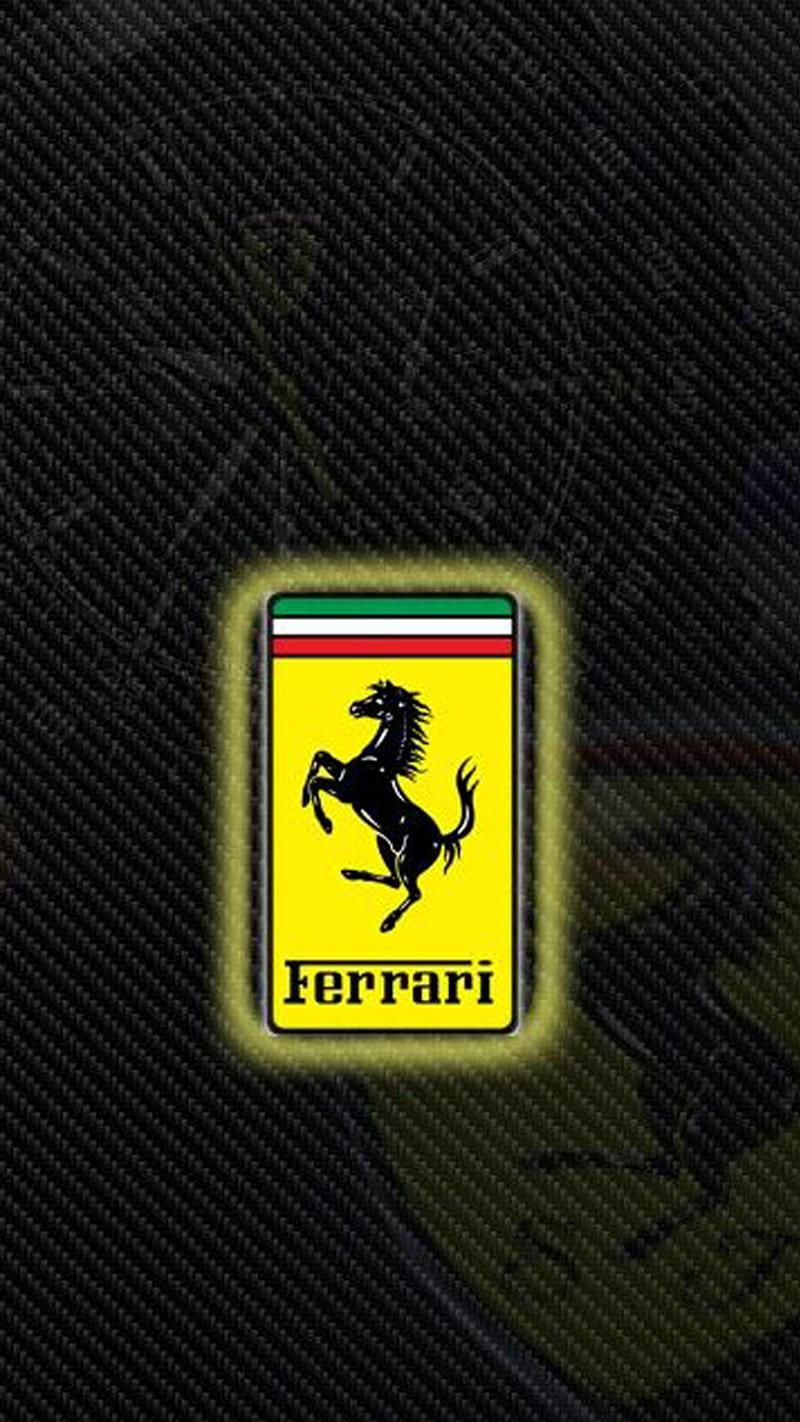 Ferrari Logo, carros, ferrari, logo, HD phone wallpaper