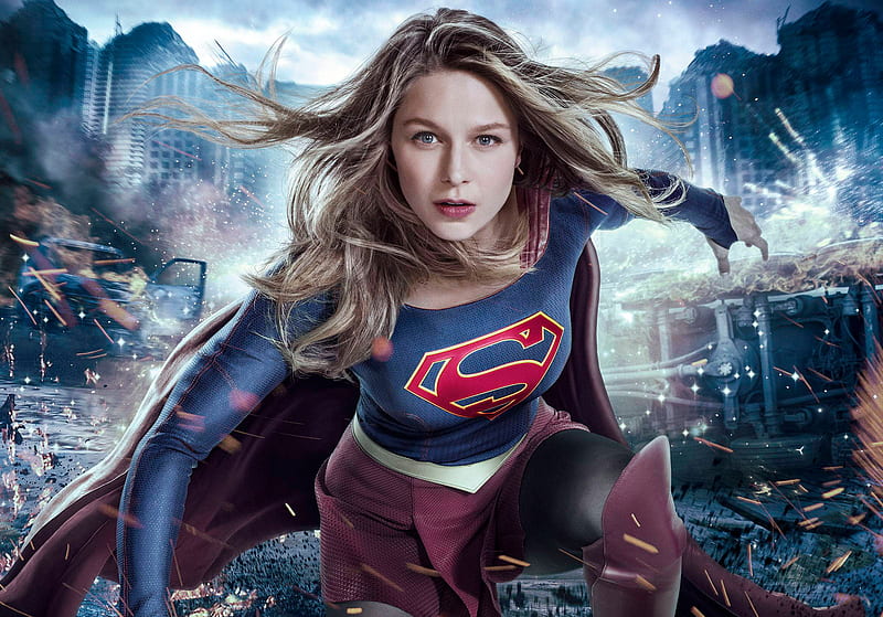 Melissa Benoist Supergirl 2017 Tv Series, supergirl, tv-shows, melissa-benoist, celebrities, HD wallpaper