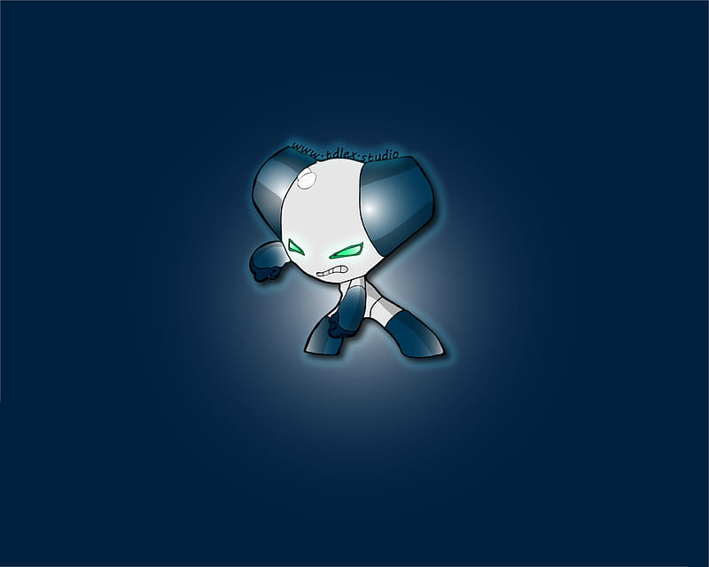 Robot Boy Fan Art Anime Art Blue Cartoon Character Comic Desenho Graphic Hd Wallpaper Peakpx