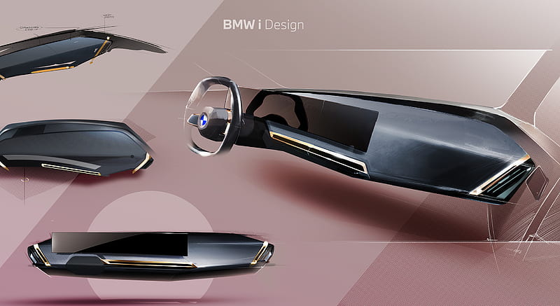 2022 BMW iX - Design Sketch , car, HD wallpaper
