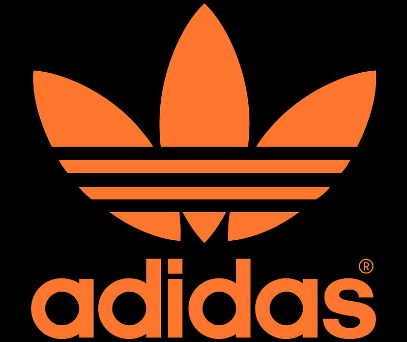 Adidas Original, android, desire logo, orange, stripes, three, HD wallpaper
