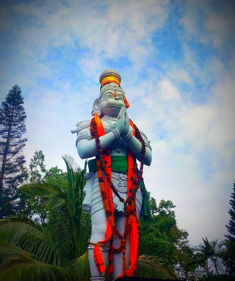 Hanuman, god, strong, HD phone wallpaper