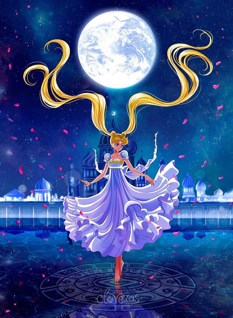 Sailor Moon, anime, princess serenity, HD phone wallpaper