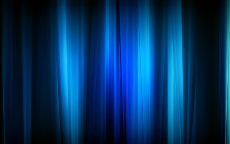 Blue Curtain Bokeh-Glare Line Vector, HD wallpaper