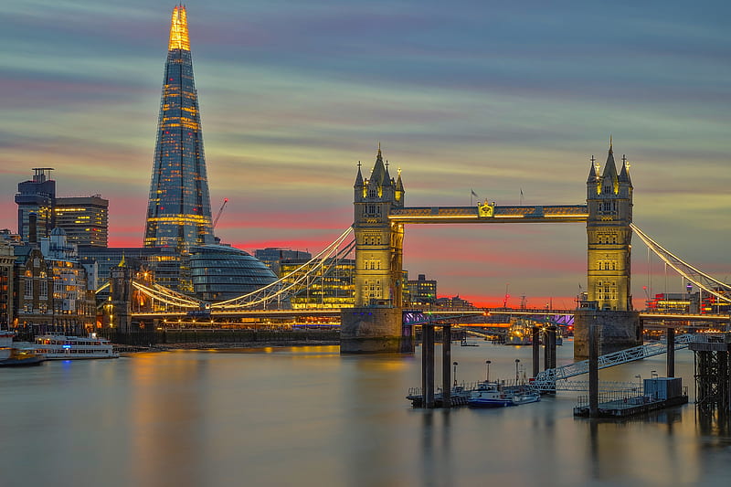 Bridges, Tower Bridge, England, London, Tower, HD wallpaper