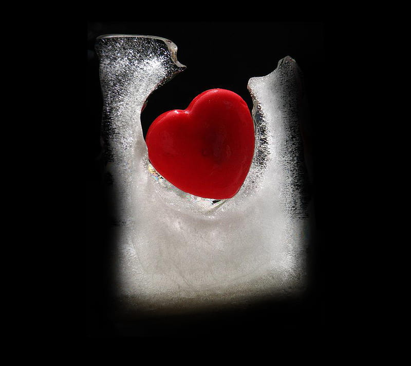 Cold Heart, ice, love, HD wallpaper
