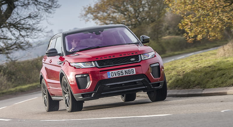 2016 Range Rover Evoque HSE Luxury Dynamic Red - Front , car, HD wallpaper