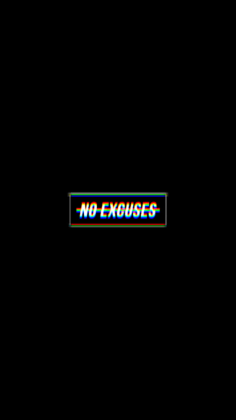 No excuse glitch , black, new, no excuse, updat, HD phone wallpaper