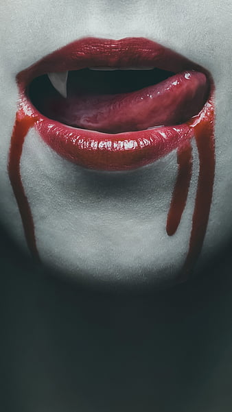 Vampire, female, mouth, model, fake, woman, lips, fantasy, lore, teeth ...