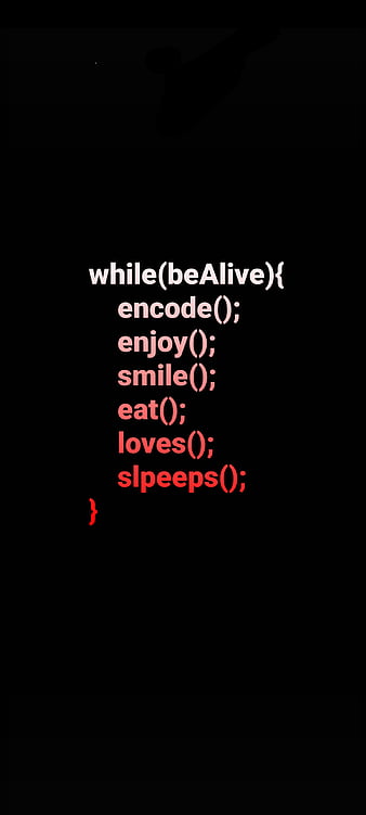 Programmer, red, coding, lock screen, black, lock, 2021, programming, HD  phone wallpaper | Peakpx