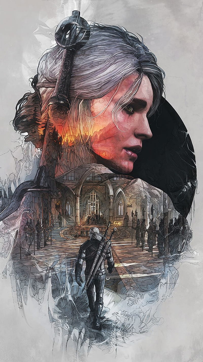 The Witcher-3 Wild Hunt, hunter, witch, sorrow, HD phone wallpaper | Peakpx