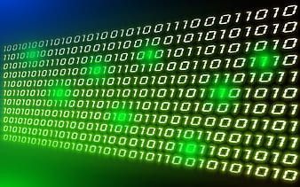 Technology, Binary, HD wallpaper