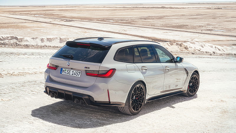 2023 BMW M3 Competition Touring, 3-Series, G80, Inline 6, Turbo, Wagon, car, HD wallpaper