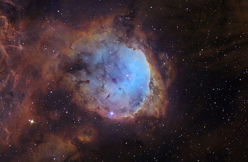 NGC 3324 in Carina, stars, cool, space, fun, galaxies, HD wallpaper