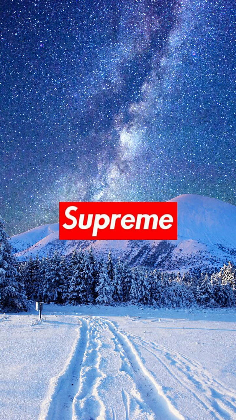 Supreme winter, christmas season, flakes, season, snow, HD phone wallpaper