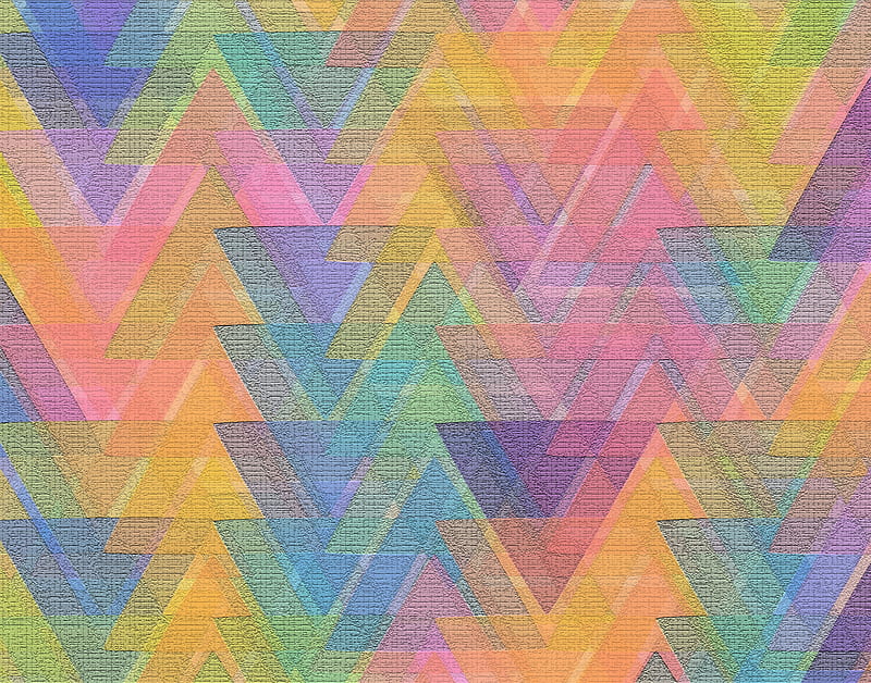 Triangle Pattern Mosaic Shape Square Abstract, abstract, triangle, forma, HD wallpaper
