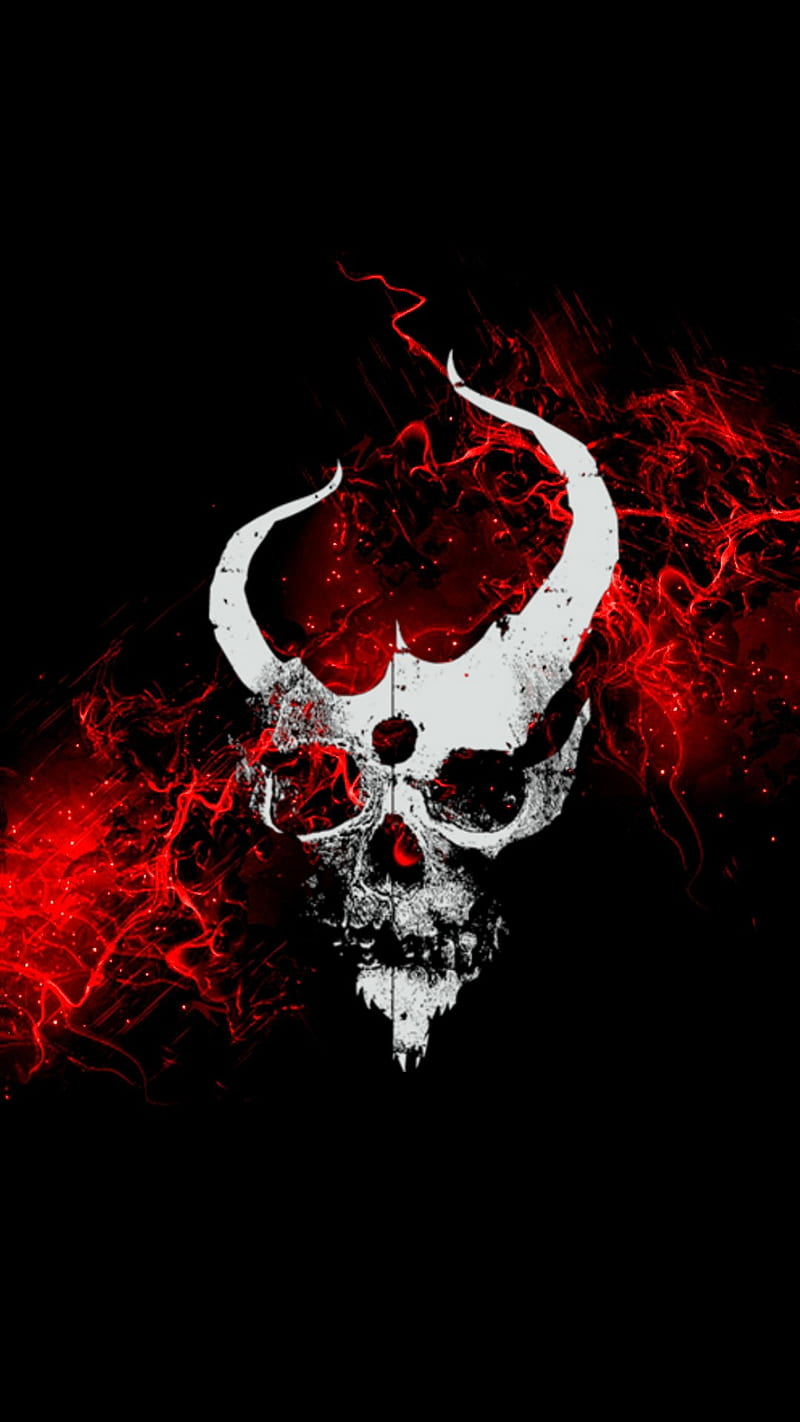 Devil skull wallpaper by Dolphinqueen1433 - Download on ZEDGE™ | 99a7