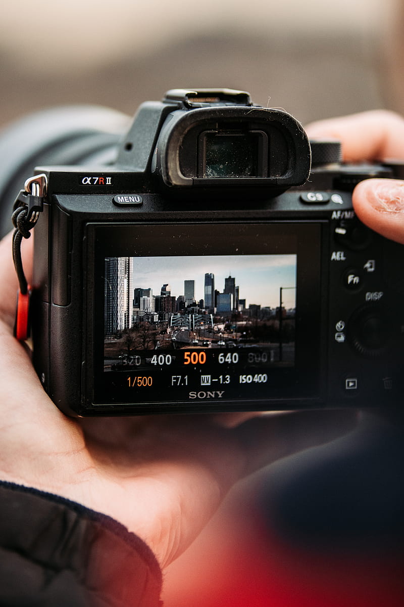 person holding black dslr camera, HD phone wallpaper