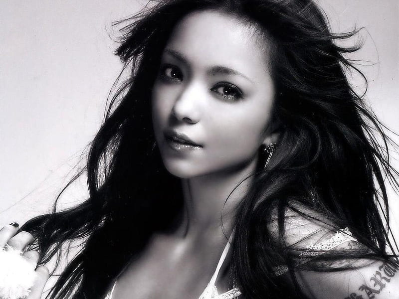 Black And White Girl Female Black Asian White Hd Wallpaper Peakpx