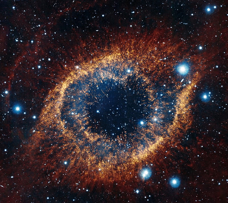 Eye, cosmos, galaxy, space, star, HD wallpaper