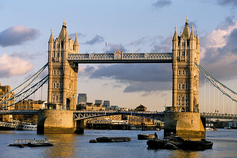 Twin Tower Bridge, architecture, graphy, London, bridge, Tower bridge, Thames, British, history, medieval, HD wallpaper