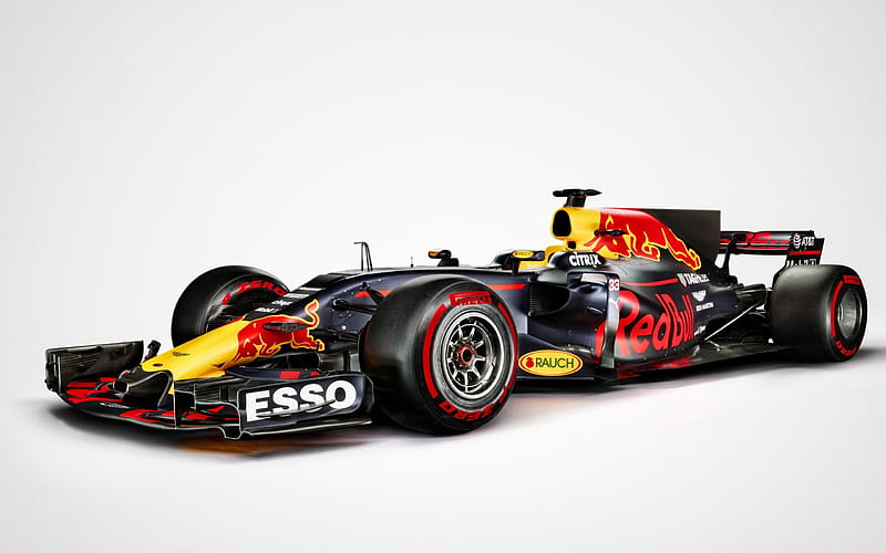 Formula 1, Red Bull RB13, 2017, race car, F1, new Red Bull, HD wallpaper