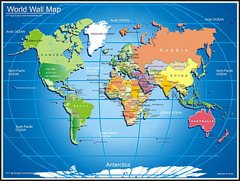 political world map desktop wallpaper