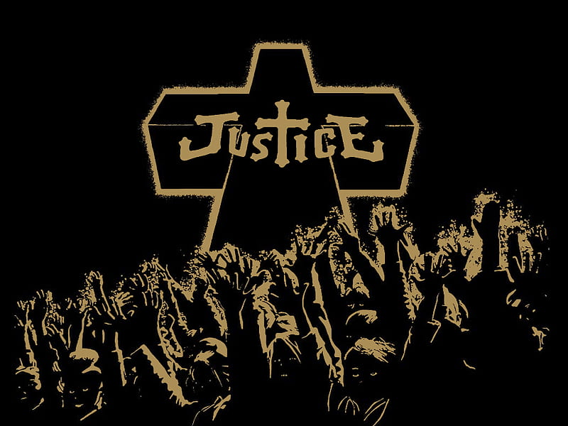 Justice - Cross, crowd, house, music, electro, dance, justice, cross, HD wallpaper