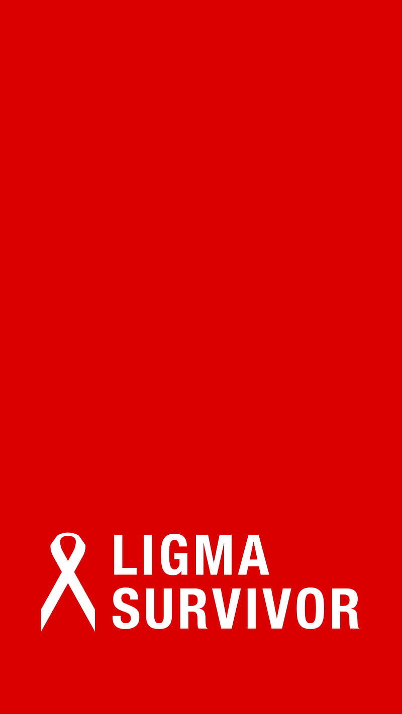 Ligma, awareness, balls, meme, ninja, red, survivor, HD phone wallpaper
