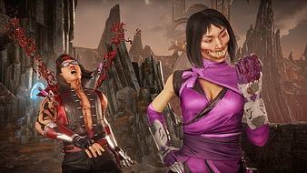 MK 11 Ultimate Scorpion Rain Mileena HD 4K Wallpaper #8.498