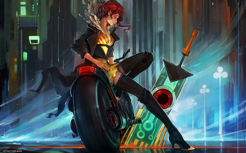 Transistor Gaming Wallpaper on Make a GIF