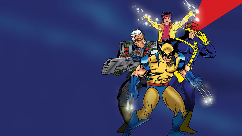 X-Men, Wolverine , Cable (Marvel Comics) , Cyclops (Marvel Comics) , Jubilee (Marvel Comics), HD wallpaper