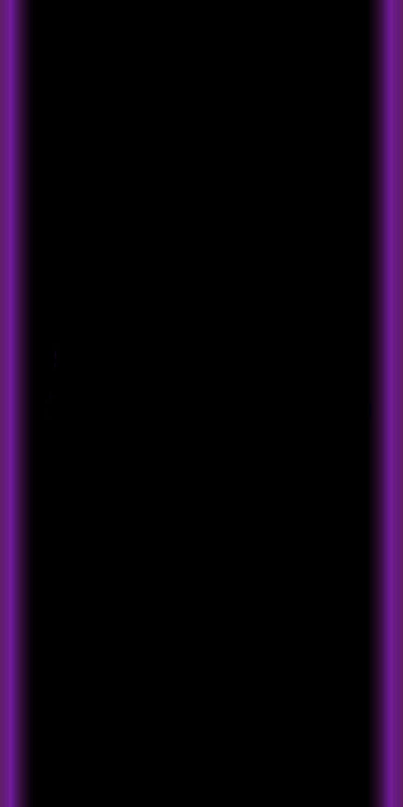 Purple neon bar, bars, edge, light, purple, HD phone wallpaper